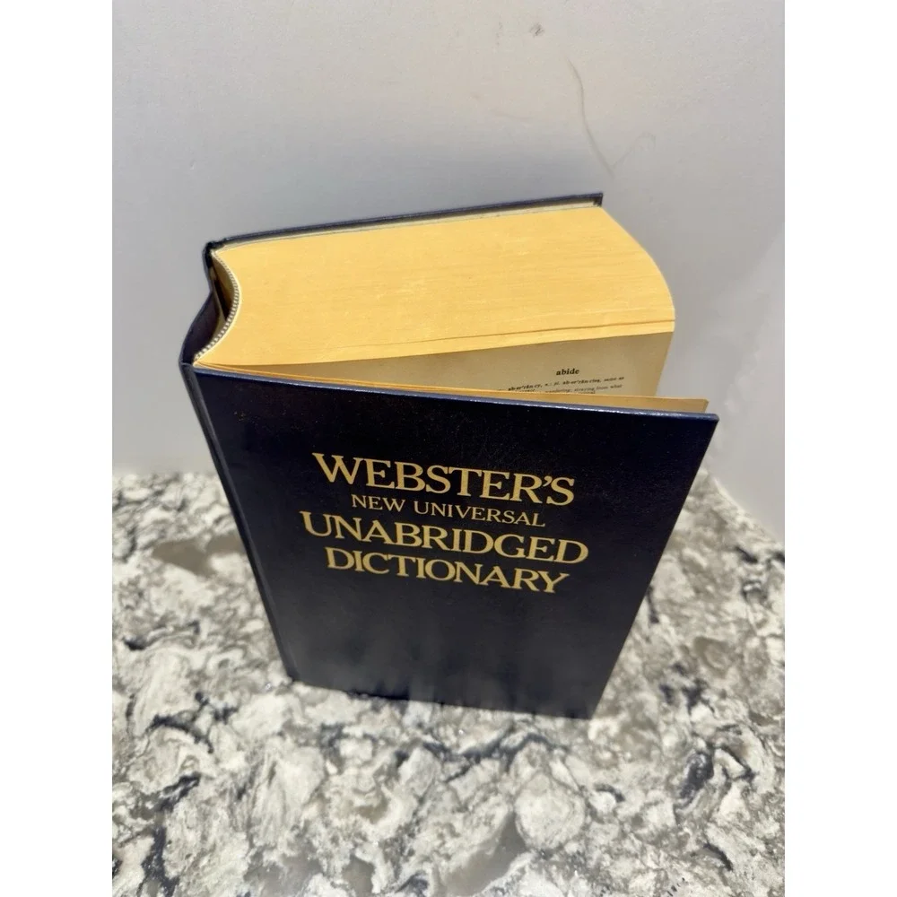 1983 Webster's New Universal Unabridged Dictionary Deluxe 2nd Edition